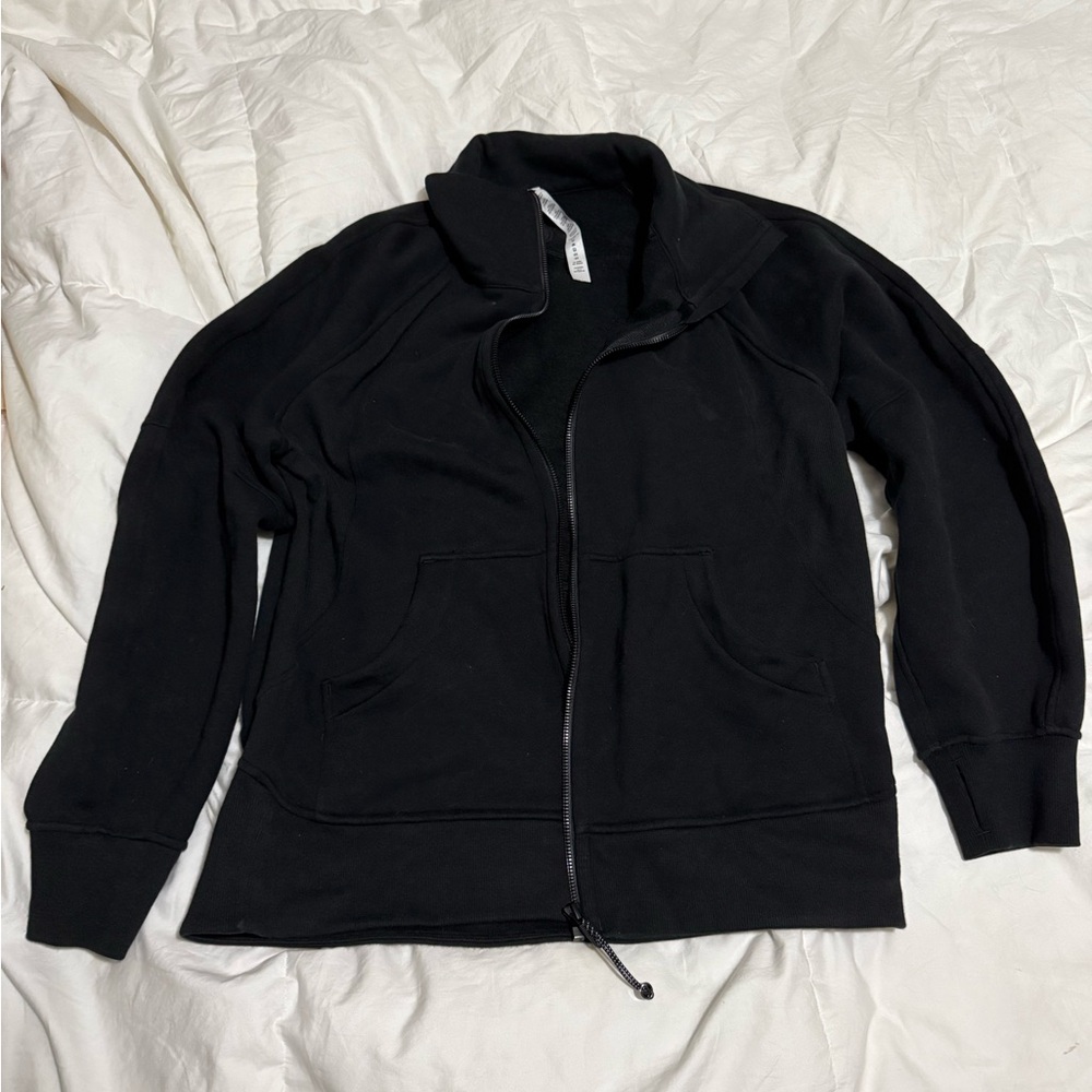 Lululemon Athletica Black Zip-Up Scuba Jacket Size XS / S